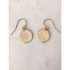 Personalised Hammered Earrings-Deluxur