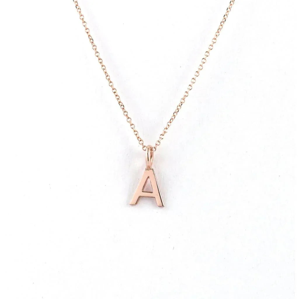 Personalised Letter Necklace-Deluxur
