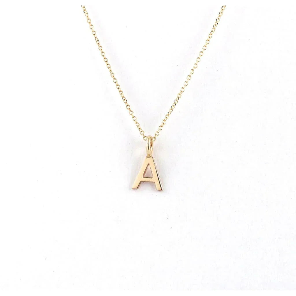 Personalised Letter Necklace-Deluxur