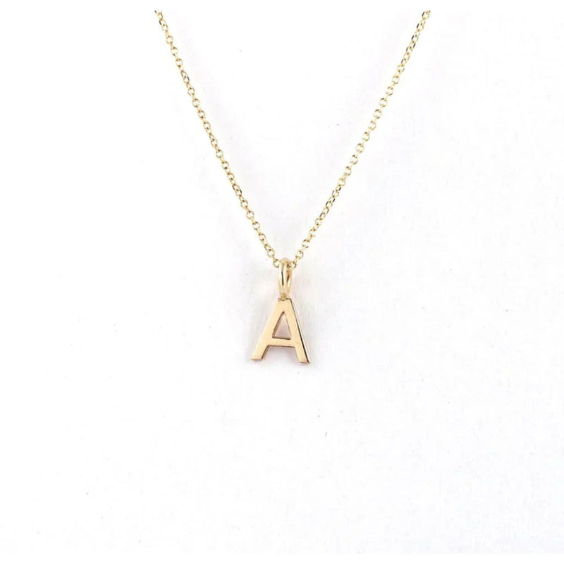Personalised Letter Necklace-Deluxur