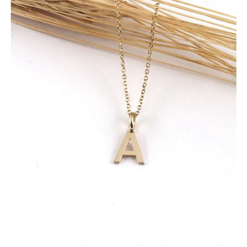 Personalised Letter Necklace-Deluxur