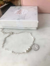 Personalised Pearl Bracelet-Deluxur