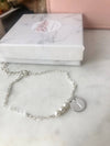 Personalised Pearl Bracelet-Deluxur