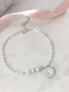 Personalised Pearl Bracelet-Deluxur