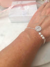 Personalised Pearl Bracelet-Deluxur