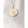 Personalised Wildflower Bouquet Necklace-Deluxur