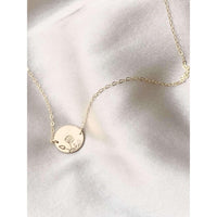 Personalised Wildflower Bouquet Necklace-Deluxur