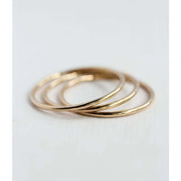 Round Stacking Rings - Deluxur
