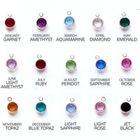 Silver 2 Initial Discs Necklace-Deluxur