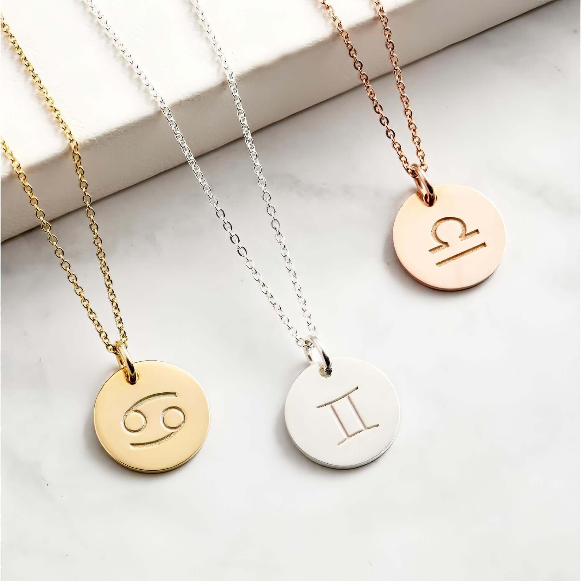 Zodiac Necklace - Deluxur