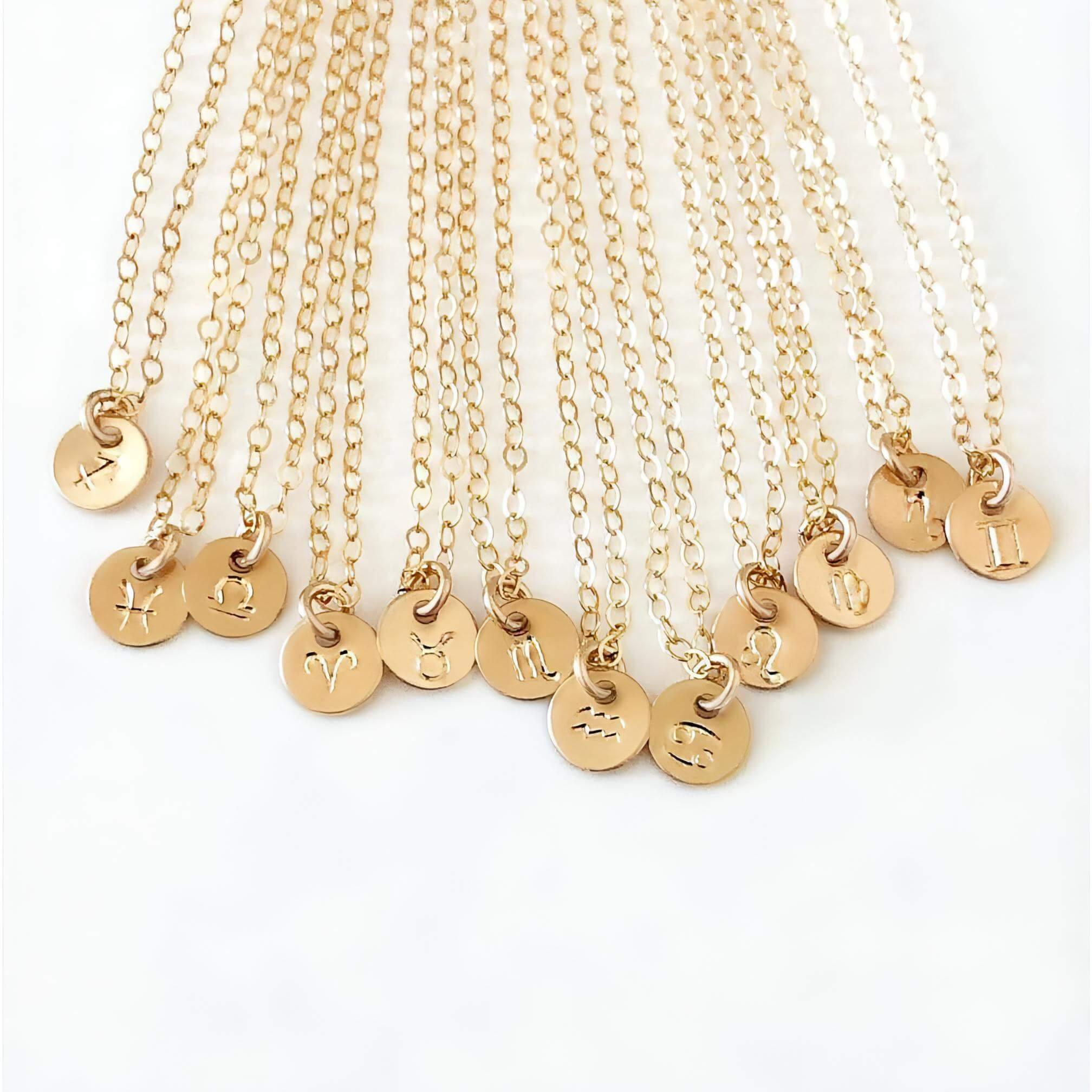 Zodiac Necklace - Deluxur